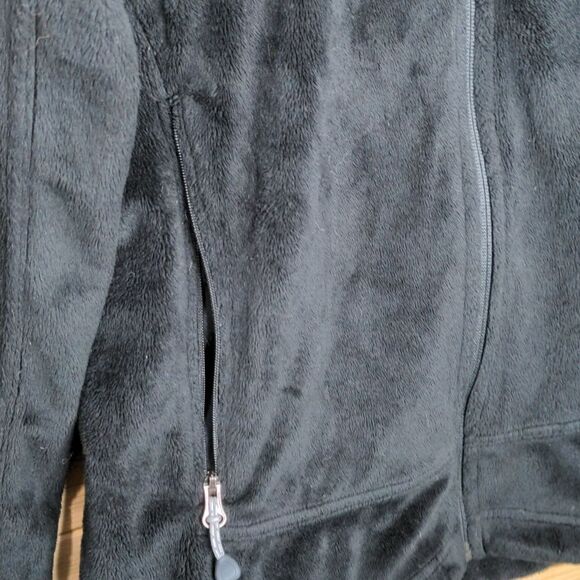 Mountain Hardwear Women's Pyxis Jacket size Medium Black Fleece - Picture 3 of 12